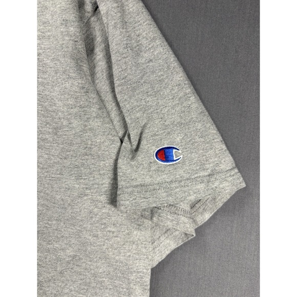 Champion Yale Baseball T Shirt Men's 2XL Gray Short Sleeve Varsity Ivy League - Picture 4 of 8